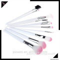 White color 12 pcs personalized high quality makeup brushes